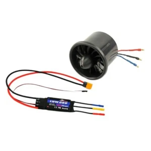 Dynam 64mm 12Blade 4S EDF Power System TC2827-2600KV Out Brushless Motor 80A ESC - Picture 1 of 2