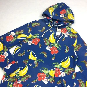$ 248 Polo Ralph Lauren Herren Maritim Segelboot Blumen Grafik Fleece Hoodie Marine M - Bild 1 von 9