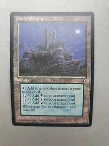 Castle Sengir, MTG Homelands (1995) Uncommon Land NM - Picture 1 of 2