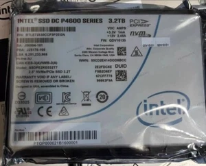 Intel DC P4600 Series 3.2TB SSD 2.5" U.2 NVME Solid State Drives SSDPE2KE032T7 - Picture 1 of 2