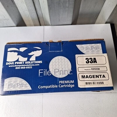 CC533A Magenta Toner Fits for HP Color LaserJet CM2320FXI CP2025N CP2025DN - Image 1 of 2