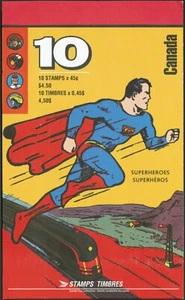 Canada sc#1583b Comic Book Superheroes, Booklet Bk185a, Mint-NH - Picture 1 of 2