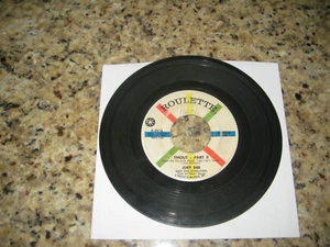 45-RPM Joey Dee and The Starliters, SHOUT Parts 1&2 Vinyl Record. Roulette 4416 - Picture 1 of 2
