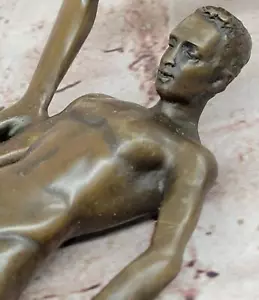 Bronze Collector Edition by Mavchi Erotic Hot Cast Sculpture Nude Statue Decor - Picture 1 of 7