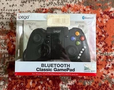 iPEGA PG-9021 BLUETOOTH MOBILE GAME PAD CONTROLLER JOYSTICK FOR ANDROID & IOS - Immagine 1 di 4