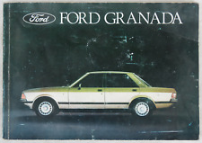 Bedienungsanleitung / Handbuch für Ford Granada aus dem Jahr 1978