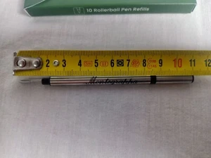 Refil Roller Montegrappa 10 Pezzi 11 Cm/Colore Nero - Foto 1 di 3