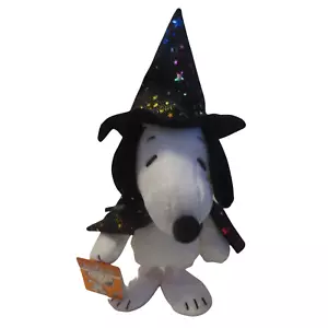 NEW Animated SNOOPY WITCH Hocus Pocus Peanuts Gang Side Stepper Halloween Plush - Picture 1 of 3