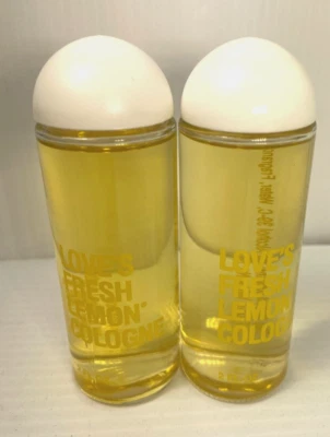(2) Colonia Love's Fresh Lemon 2 oz por Chattem **DE COLECCIÓN**TAL CUAL **¡OFERTA CIBERNÉTICA! Foto 1 de 4