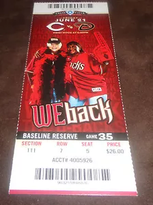 BIGLIETTO DIAMONDBACKS 2013 STUB 21/06/13 VS REDS~Zeke Spruill MLB DEBUTTO - Foto 1 di 1