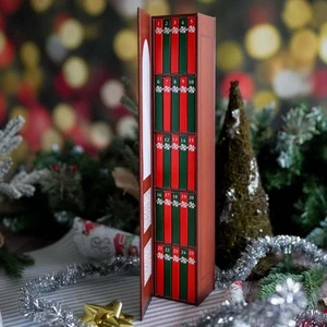 With 24 Book Christmas Countdown Calendar Holiday Decorations - Picture 1 of 12
