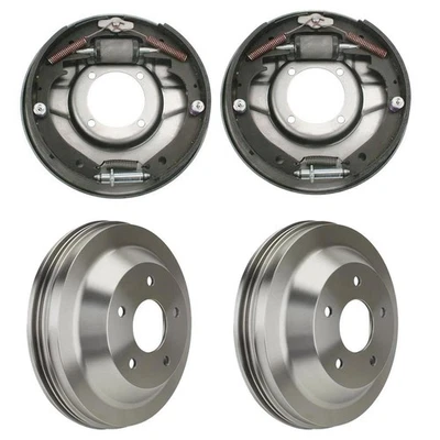 Kit de frenos de tambor delanteros estilo Bendix, 1-1/2 pulgadas, se adapta a Ford 1937-48 Foto 1 de 4