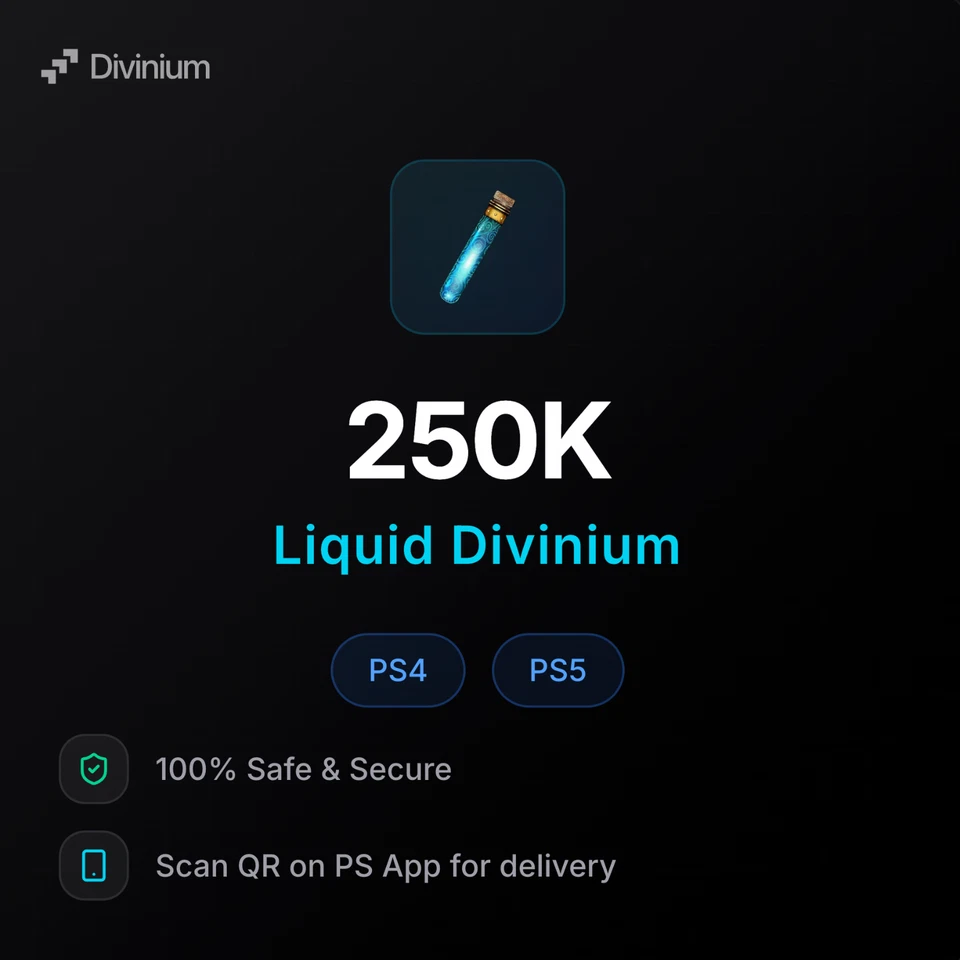 Black Ops 3 (BO3) | 250,000 Liquid Divinium | PS5 + PS4 | Buy Liquid Divinium
