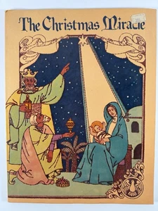 The Christmas Miracle 1978 Ideals Publishing Vintage Illustrated Softcover Book - Bild 1 von 10