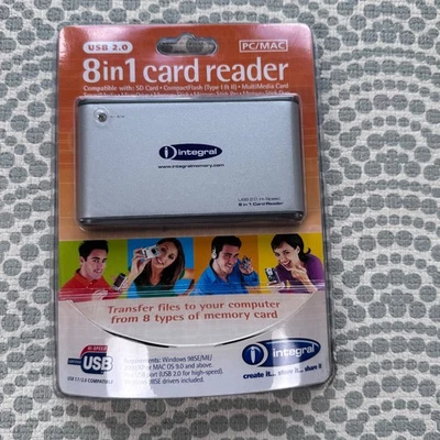 Integral - MultiCard Reader USB 2.0 - Hi Speed -new in box - Image 1 of 3