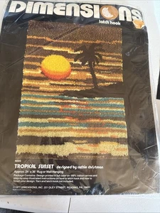 Dimensions 1977 Kit Gancio di Chiusura Tramonto Tropicale - NUOVO - Foto 1 di 10