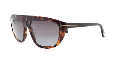 Gafas de sol TOM FORD TF 1002 Edward-02 52B Habana/gris degradado 58 nuevas Foto 1 de 4