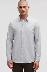 NWT Lululemon Men’s New Venture Classic Fit Long Sleeve Shirt Size M - Picture 1 of 6