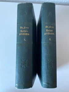 Dr. H.O. Lenz. Naturgeschichte der Menschen und der Säugethiere und der Vögel. - Bild 1 von 8