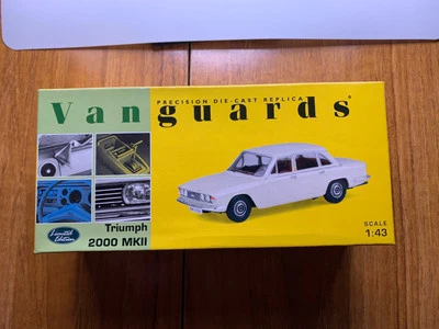 Vanguards Corgi 1:43 Triumph 2000 MKII White VA08203 - Image 1 of 4