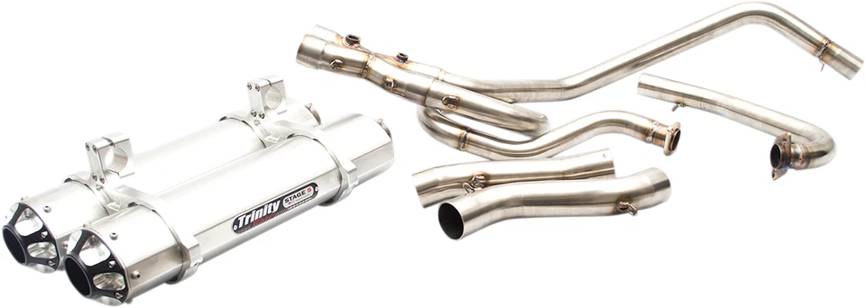 TRINITY RACING - TR-4112D - Stage 5 Exhaust System for Kawasaki KRF 800 Teryx Te - Image 1 of 1