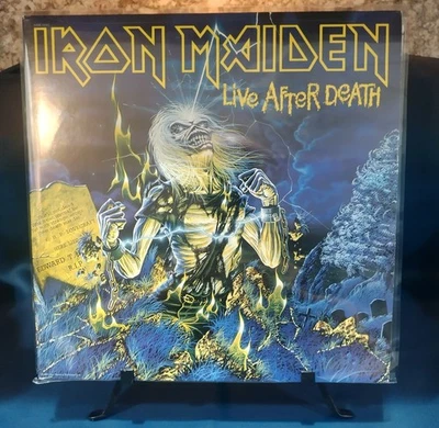 1985 Iron Maiden Live After Death Vinyl 2 Record Set USA - Image 1 of 4