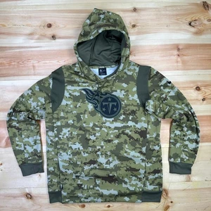 Tennessee Titans Nike Suéter Verde Camuflaje NFL Salute to Service Sudadera con Capucha Dri-Fit L - Imagen 1 de 11