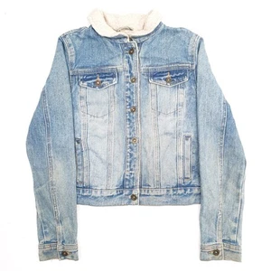 BROOKHAVEN Denim Jacket Trucker Coat Womens S - Picture 1 of 5
