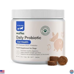 Daily Probiotic for Dogs - Digestive Health, Gut Balance, Immune Support - 60 - Picture 1 of 6