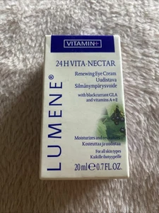 Lumene Vitamin+ 24H Vita Nectar Renewing Cream Aging Skin Dry Lotion 20ml / .7oz - Picture 1 of 3