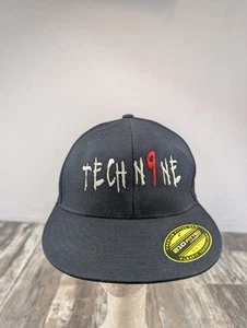 Strange Music T9 Tech N9ne Black Embroidered Logo 6 .7/8 To 7 . 1/4. Hat Cap - Picture 1 of 13