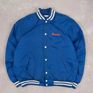 Vintage Holy Rosary Basketball Jacke L Herren Blau College Sport - Bild 1 von 6