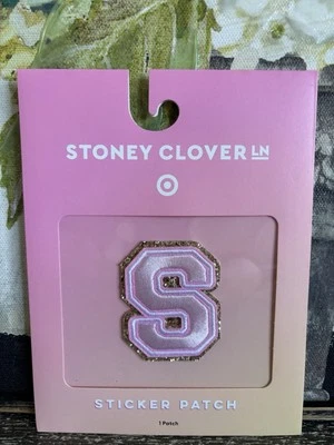 Stoney Clover Lane x Target Light Pink S Letter Patch New Adhesive 2” - Image 1 of 2
