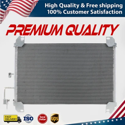 4719 Condenser for Buick Rainier 2004-07 Chevy Trailblazer 2002-09 4.2L 5.3L - Image 1 of 4