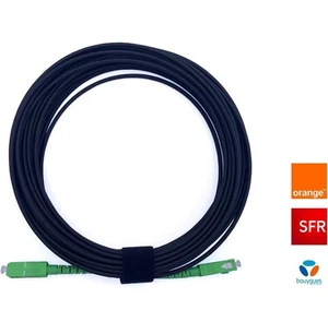 Cable de fibra óptica Elfcam 20 m SC/APC monomodo FTTH blindado - Imagen 1 de 6