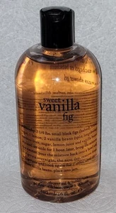 Philosophy Sweet Vanilla Fig Shampoo Shower Gel Bubble Bath 16 oz NEW FREE SHIP - Picture 1 of 3