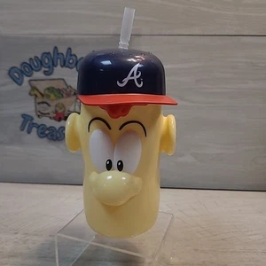 Atlanta Braves Truist Park Stadium 20oz Blooper Mascot Souvenir EXCELLENT - Picture 1 of 9