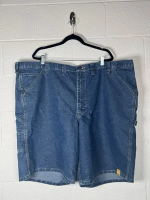 Pantalones Cortos de Denim Lee Carpenter Para Hombre 52 Azul Utilidad Ropa de Trabajo Carpintero Nuevos sin Etiquetas Pantalones Cortos Foto 1 de 4