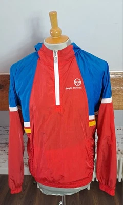 SERGIO TACCHINI SHELL TOP SMOCK STYLE SIZE SMALL 80s RETRO COOL GREAT CONDITION - Image 1 of 4