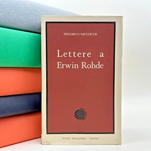Lettere a Erwin Rohde | Friedrich Nietzsche - Paolo Boringhieri 1959 - Foto 1 di 7
