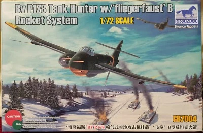Bronco models 1/72 German Bv P178 Tank Hunter w/ Fliegerfaust B rocket system - Image 1 of 4