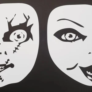 Child's Play Chucky and Tiffany Decal - Bild 1 von 1
