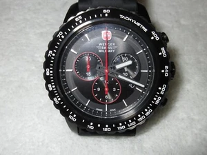 WENGER Swiss Army Men's Roadster Chronograph 45mm Watch, 01.0853.213S, 2 straps - Picture 1 of 13