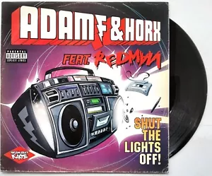 Adam F & Horx Feat. Redman Shut The Lights Off drum n bass 12" vinyl record 2009 - Picture 1 of 11