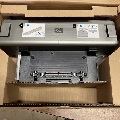 HP Docking Station KP080UT #ABA Novo Adaptador AC 8530 8710 6930 6730 Nova Caixa Aberta - Imagem 1 de 3