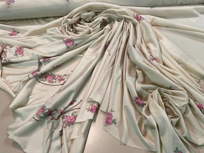 TESSUTO SCAMPOLO DI 4,10 METRI  IN JERSEY LUCIDO  ART 2181 41B DA STOCK - Immagine 1 di 4