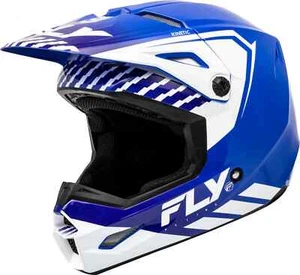 New Fly Racing Kinetic Menace Helmet - Blue/White - Medium - Bild 1 von 1