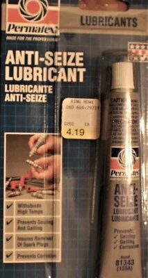 Lubricante antiadherente Permatex 81343, tubo de 1 oz (lote de 3) Foto 1 de 3