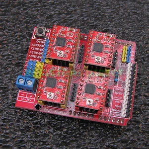 Scheda di espansione CNC Shield assemblata V3 4 pezzi A4988 2A modulo driver Arduino W37 - Foto 1 di 5