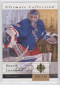 2011-12 Ultimate Collection /399 Henrik Lundqvist #41 HOF